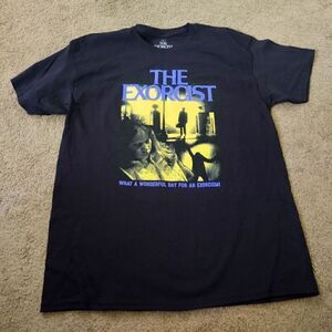 The Exorcist Graphic T-shirt Men's Size Large Black SS BRAND NEW WITHOUT TAGS